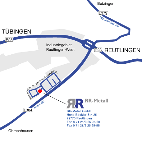 RR-Metall - Anfahrt